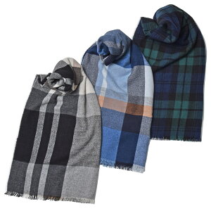 Johnstons of Elgin �W�����X�g���Y �I�u �G���K���J�V�~�� �^�[�^���`�F�b�N ���C�g�E�G�C�g �唻�X�g�[�� 70×180 WA001174
