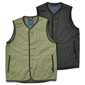 LAVENHAM ラベンハムCOTTON UNWADDED GILET ドライワックスコットン アンワディッド ジレ