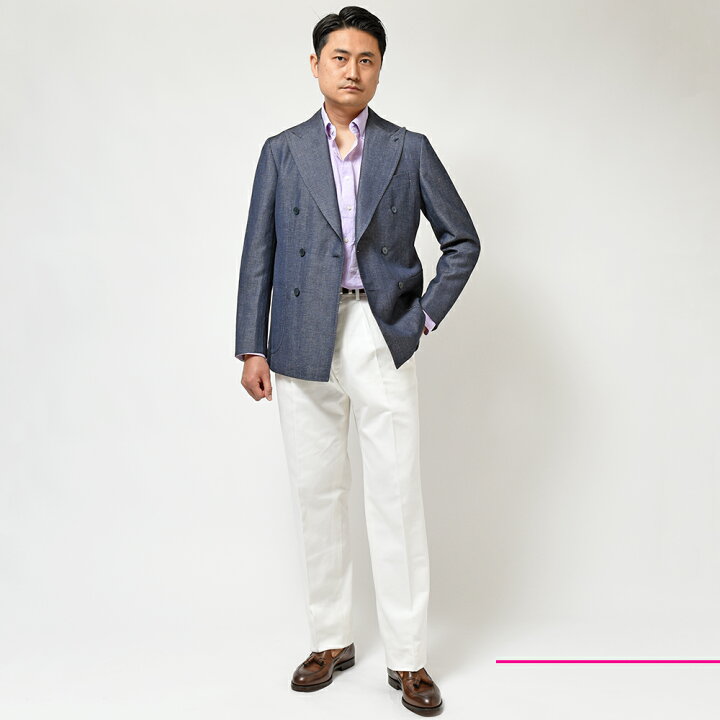 楽天市場】STILE LATINO スティレ ラティーノウール リネン デニム 