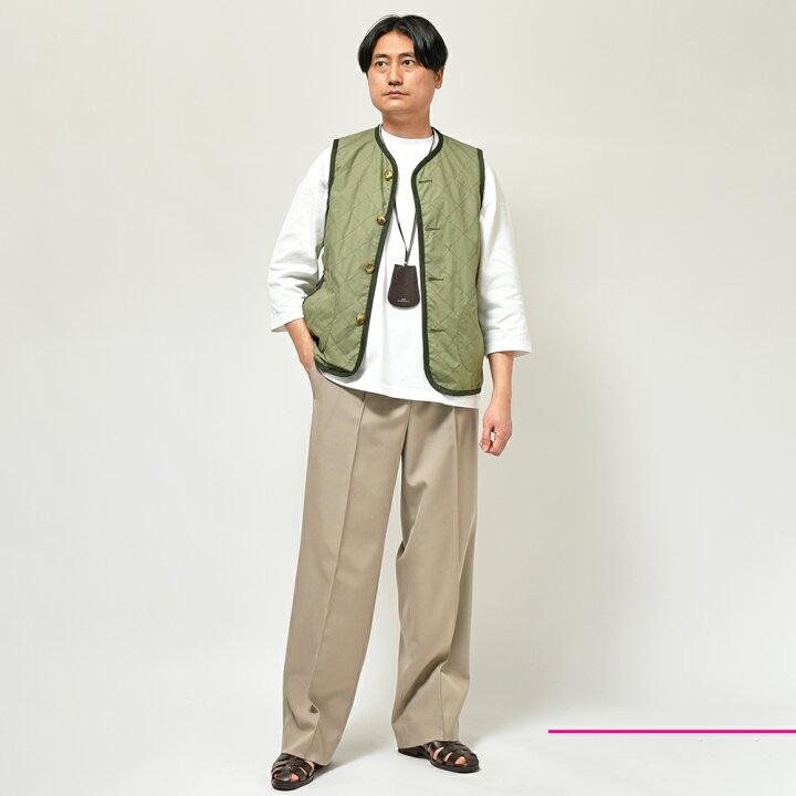楽天市場】LAVENHAM ラベンハムCOTTON UNWADDED GILET ドライワックス 