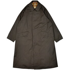 SCYE BASICS（サイベーシックス）フィンクスコットン ギャバジン バルマカーンコート