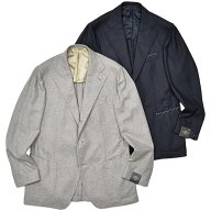TITO ALLEGRETTO ティト アレグレットヴァージンウール カシミヤ ホップサック シングル3Bジャケット