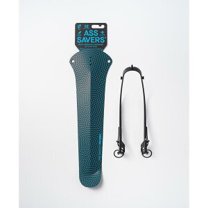 ASS SAVERS アスセイバー WRS-2-BLD Win Wing クリップオン式ロード マッドガード Road 2 リアフェンダー Blue Dots