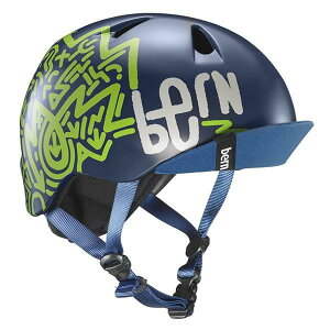 bern o[ LbY wbg NINO jm Matte Navy Zig-Zag }bglCr[WOUO XS/S TCY