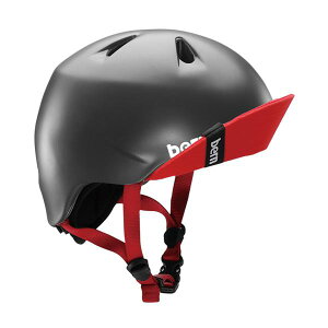 bern o[ y LbYwbg NINO j[m Matte Black Red Visor }bgubNbhoCU[ S/M (51.5-54.5cm)