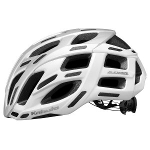 OGK KABUTO オージーケーカブト ヘルメット FLEX-AIR フレックスエアー マットホワイトシルバー S/M (55-58cm)
