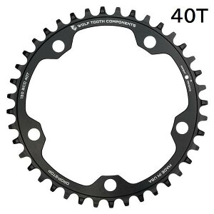 WOLF TOOTH EtgD[X 130BCD 5Bolt Chainring `F[O 40T compatible with SRAM Flattop