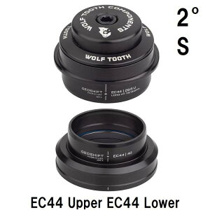 WOLF TOOTH �E���t�g�D�[�X EC44 Upper EC44 Lower GeoShift 2°Performance Angle Headset Long (90-114mm) �w�b�h�Z�b�g