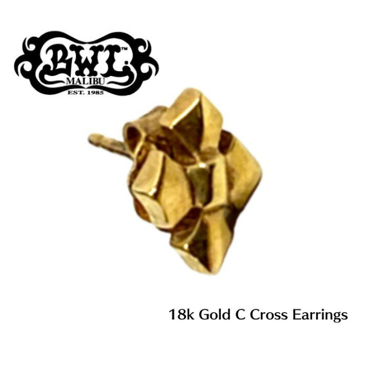 楽天市場】【Bill Wall Leather/ビルウォールレザー】ピアス/18k Gold 
