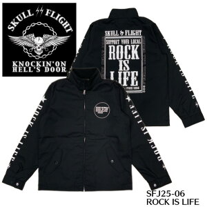 �ySKULL FLIGHT/�X�J���t���C�g�z�W���P�b�g/ ROCK IS LIFE /SFJ25-06��REALDEAL/SKULL FLIGHT/�X�J���t���C�g/CALIFORNIA LINE/�J���t�H���j�A���C��/�n�[���[/�o�C�J�[/�A���J�W/�R�[�`�W���P�b�g