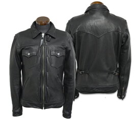 【SKULL FLIGHT スカルフライト】レザージャケット/LEATHER RIDERS G JACKET "ZIPPER FRONT" ！REAL DEALSKULL FLIGHT/スカルフライト/CALIFORNIA LINE/カリフォルニアライン/ハーレー/バイカー/スカルフライト ジャケット