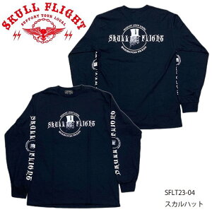 �ySKULL FLIGHT/�X�J���t���C�g�z�����O�X���[�uT�V���c/�X�J���n�b�g�FSFLT23-04��REALDEALSKULL FLIGHT/�X�J���t���C�g/CALIFORNIA LINE/�J���t�H���j�A���C��/�n�[���[/�o�C�J�[/�A���J�W/����T
