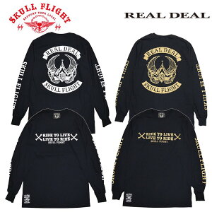 �ySKULL FLIGHT/�X�J���t���C�g�z×�yREAL DEAL/���A���f�B�[���zW NAME L/S TEE�FSFC22-001��REALDEALSKULL FLIGHT/�X�J���t���C�g/CALIFORNIA LINE/�J���t�H���j�A���C��/�n�[���[/�o�C�J�[/�A���J�W