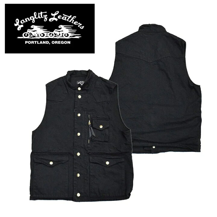 楽天市場】【Langlitz Leathers/ラングリッツレザーズ】ベスト/B.D. 