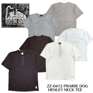 �yCOLIMBO/�R�����{�zT�V���c / ZZ-0412 PRAIRIE DOG HENLEY NECK TEE S/S �v���[���[ �h�b�O �w�����[ T�V���c��REALDEAL/�����YT�V���c/T�V���c/����/�J�b�g�\�[/�T�[�}��/�~���^���[