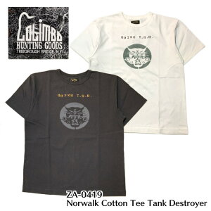 yCOLIMBO/R{zTVc / ZA-0419 / Norwalk Cotton Tee Tank Destroyer