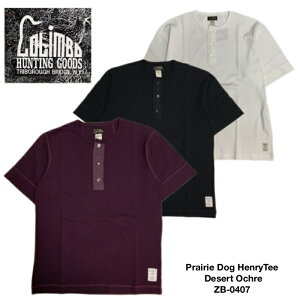 �yCOLIMBO/�R�����{�z�w�����[�l�b�NT�V���c/ ZB-0407 /prairie dog henry tee
