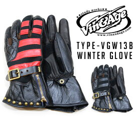 【VIN & AGE ヴィン&エイジ】ウィンターグローブ/TYPE-VGW13B WINTER GLOVE！★REAL DEAL