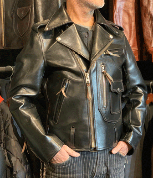 vintage55 レザージャケット EIGHT LEATHERS(エイトレザーズ) HORSE HIDE LEATHER SPORT CAR