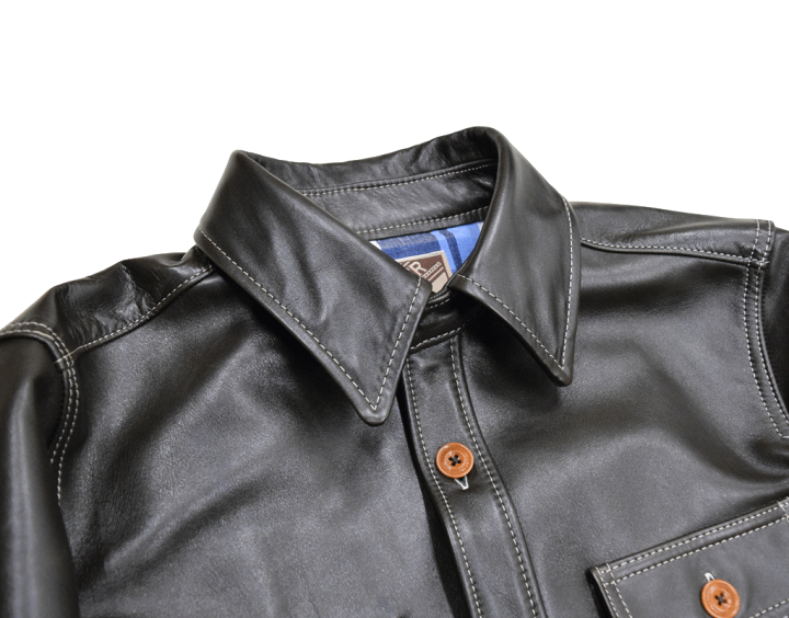 楽天市場】【Y'2 LEATHER/ワイツーレザー】レザーシャツ/OS-11 楽天市場】【Y'2 LEATHER/ワイツーレザー】レザーシャツ/OS-11