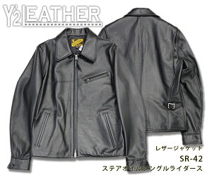 �yY'2 LEATHER/���C�c�[���U�[�z���U�[�W���P�b�g/SR-42 �X�e�A�I�C���V���O�����C�_�[�X��REAL DEALY'2�@LEATHER/���C�c�[���U�[/Y2/���C�c�[/�n�[���[/�o�C�J�[/�A���J�W/���U�[�W���P�b�g/�����Y�W