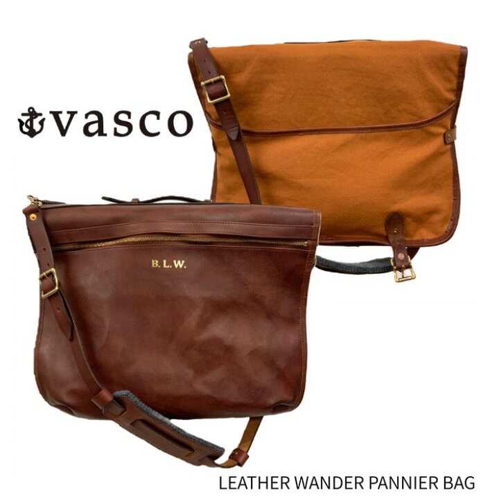 楽天市場】【VASCO/ヴァスコ】BAG/LEATHER WANDER PANNIER BAG/VS-272L 