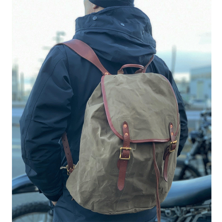 楽天市場】【VASCO/ヴァスコ】BAG/キャンバス×レザー アーミーリュック