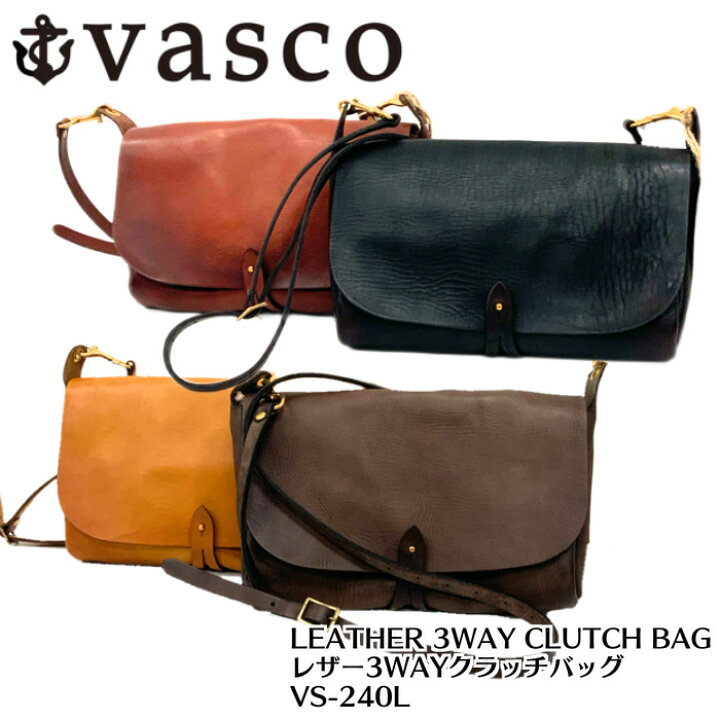 楽天市場】【VASCO/ヴァスコ】ショルダーBAG/ VS-240L Leather 3Way 