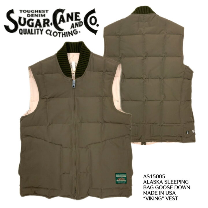 楽天市場】【SUGAR CANE/シュガーケーン】ベスト/ALASKA SLEEPING BAG 