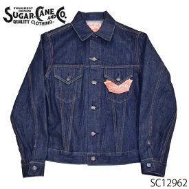 【SUGAR CANE/シュガーケーン】SC12962 14oz. DENIM JACKET 1962MODEL/メンズジャケット/デニムジャケット/ランチブラウスジャケット