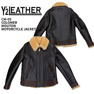�yY'2 LEATHER/���C�c�[���U�[�z�W���P�b�g/COLOMER MOUTON MOTORCYCLE JACKET /CM-05��REAL DEALY'2�@LEATHER/���C�c�[���U�[/Y2/���C�c�[/�n�[���[/�o�C�J�[/�A���J�W