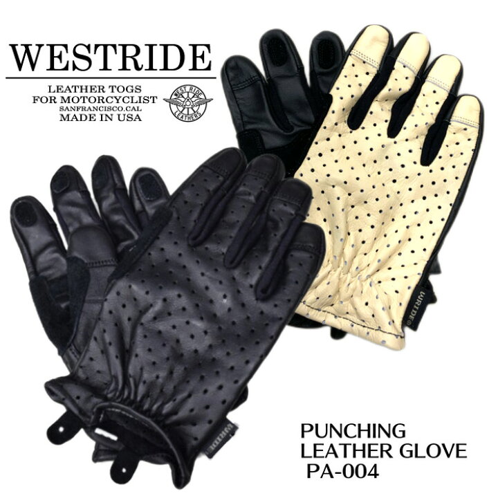 楽天市場】【WESTRIDE/ウエストライド】グローブ/PUNCHING LEATHER 