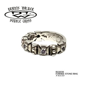 yTravisWalkergBX[J[zO/RGS039-02R FORMEE STONE RING WITH AMETHYST US6i{TCY12j