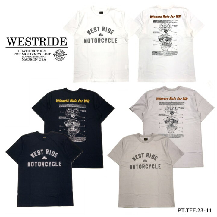 楽天市場】【WEST RIDE/ウエストライド】Tシャツ/PT.TEE.23-11 