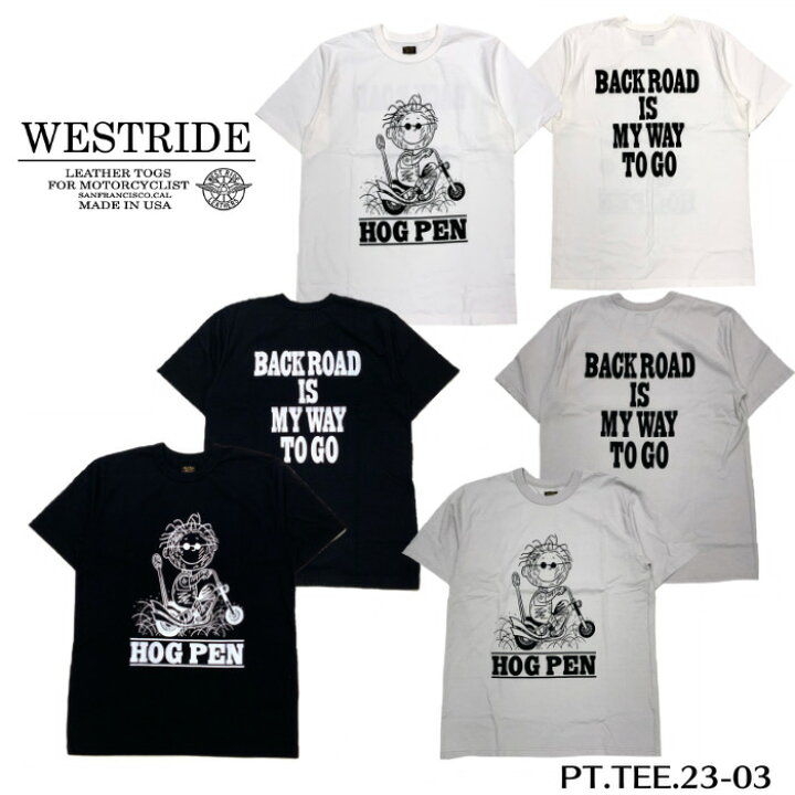 楽天市場】【WEST RIDE/ウエストライド】Tシャツ/PT.TEE.23-03 