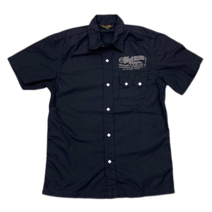 楽天市場】【WESTRIDE/ウエストライド】半袖シャツ/ SNAP WORK SHIRTS 