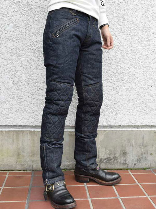 WESTRIDE/ウエストライド】防寒パンツ/COMFORMAX PADD MOTO PANTS BLUE 