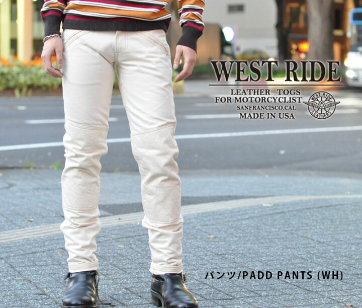 楽天市場】【WESTRIDE/ウエストライド】パンツ/WR1109 PADD MOTO PANTS 