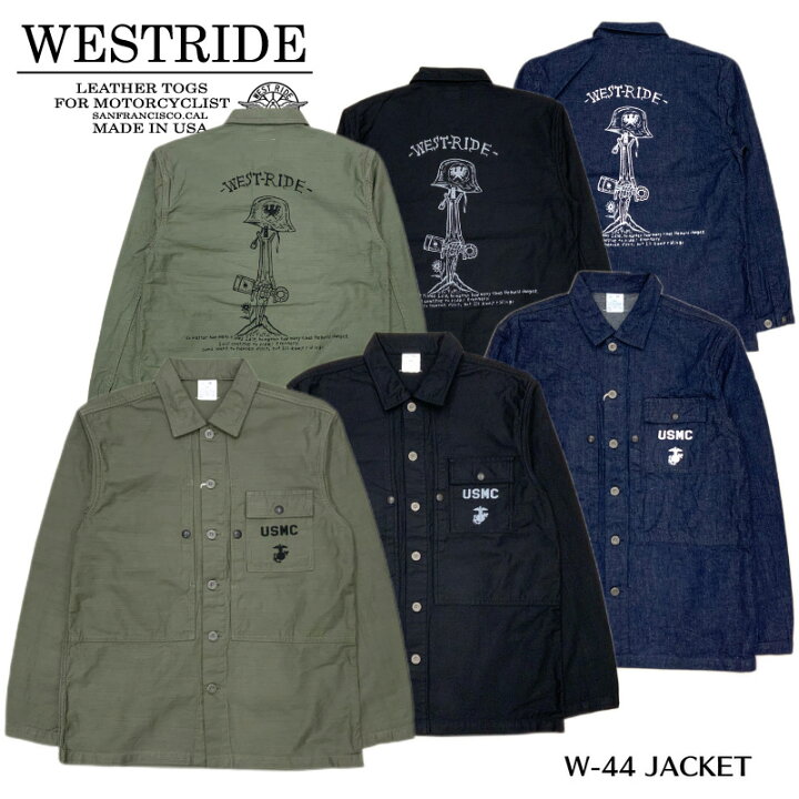 楽天市場】【WESTRIDE/ウエストライド】ジャケット/W-44 JACKET  