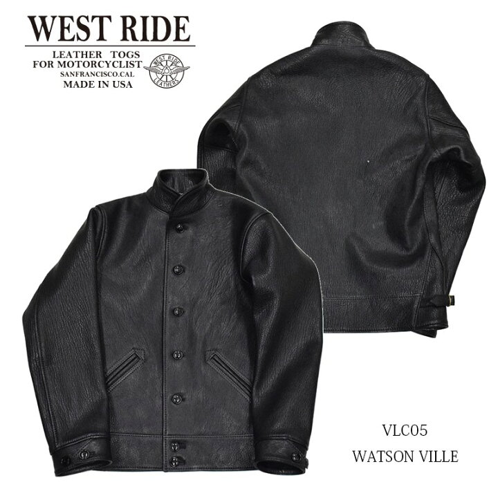 楽天市場】【WESTRIDE/ウエストライド】レザージャケット/VLC05 