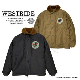 【WESTRIDE/ウエストライド】ジャケット/ULTIMATE WR DECK JACKET /ジャケット/メンズジャケット/迷彩/カモ/ミリタリー/バイカーファッション/春夏/薄手ジャケット/2022/新作