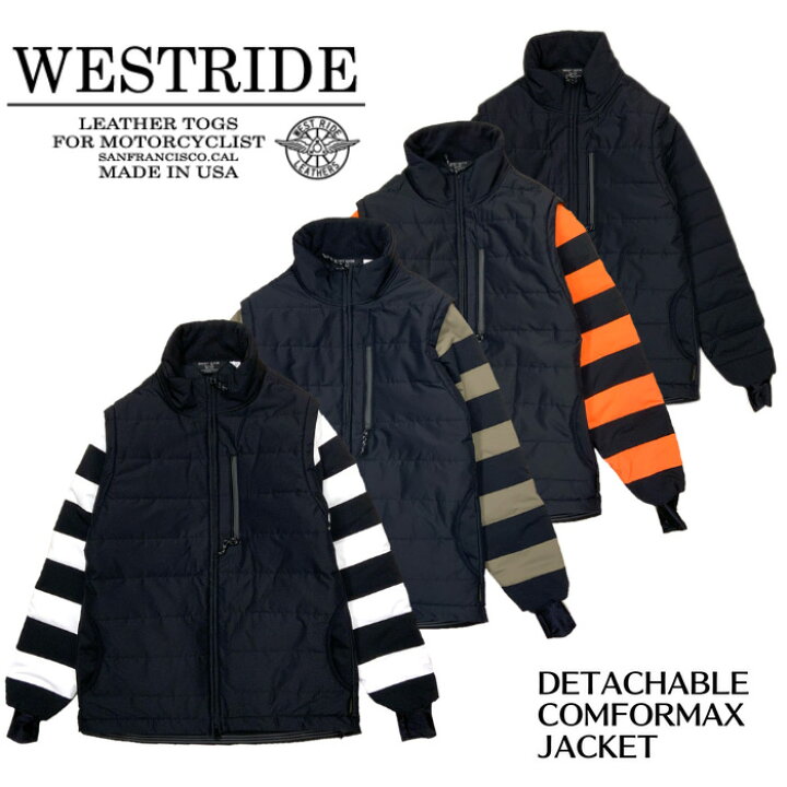 楽天市場】【WESTRIDE/ウエストライド】ジャケット/DETACHABLE 