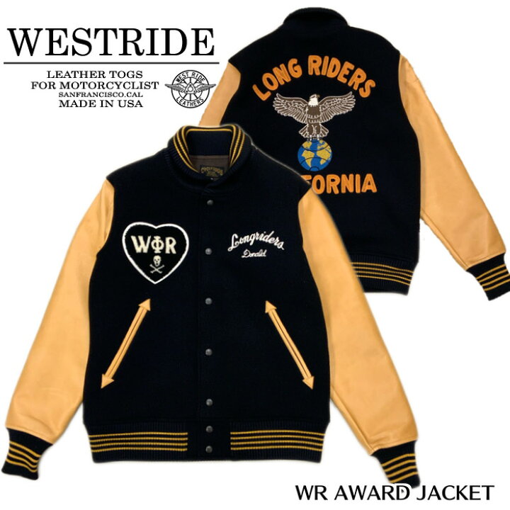 楽天市場】【WESTRIDE/ウエストライド】ジャケット/WR AWARD JACKET  
