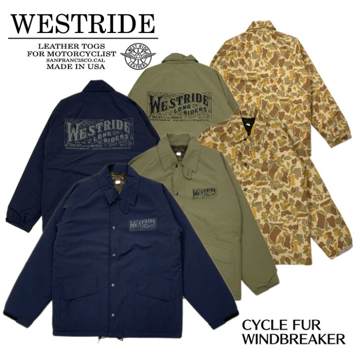 楽天市場】【WESTRIDE/ウエストライド】ジャケット/CYCLE FUR 