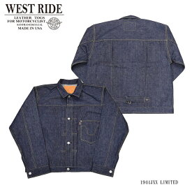 【WESTRIDE/ウエストライド】ジャケット/S1944JXX LIMITED★REAL DEALWESTRIDE/ウエストライド/新潟/MADE IN NIIGATA/ハーレー/バイカー/アメカジ/モーターサイクル/レーシングダウン