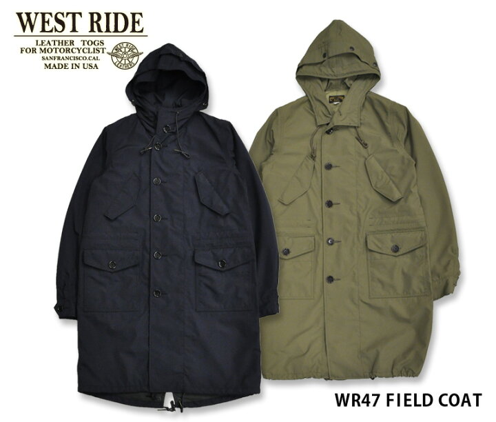 楽天市場】【WESTRIDE/ウエストライド】ジャケット/ WR47 FIELD COAT 