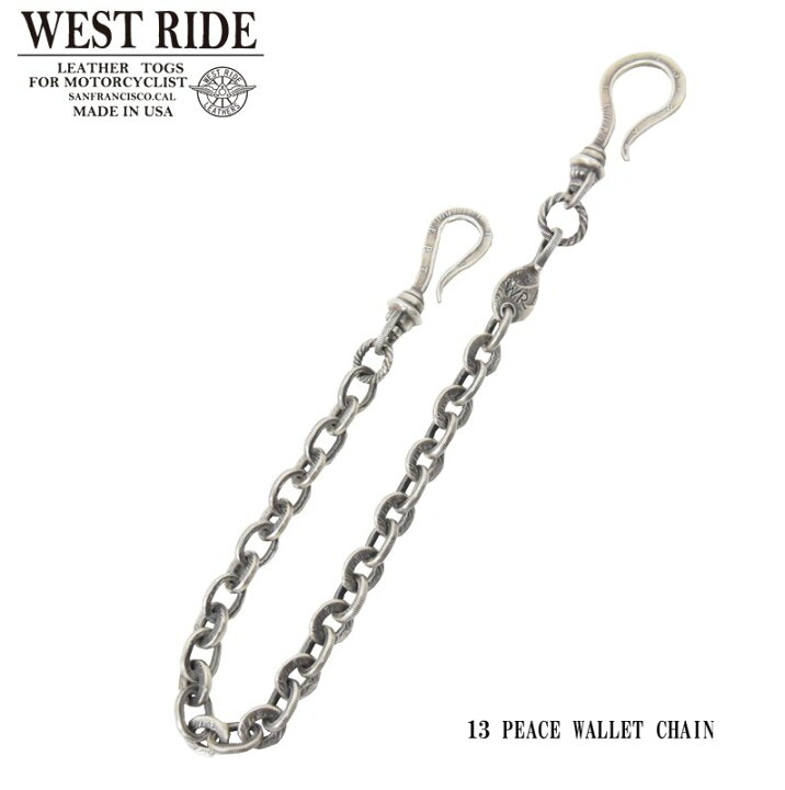 楽天市場】【WEST RIDE/ウエストライド】ウォレットチェーン/13 PEACE 