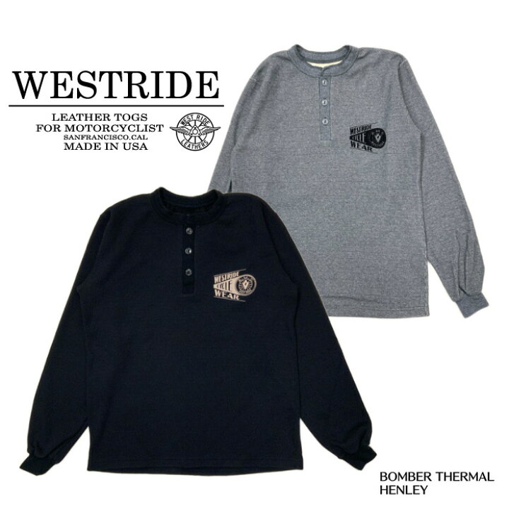 楽天市場】【WEST RIDE/ウエストライド】サーマルヘンリーネック 