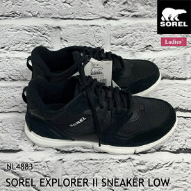 【最大2000円OFFクーポン!】 ソレル レディース スニーカー 防水 NL4883 SOREL EXPLORER II SNEAKER LOW エクスプローラー2 スニーカーロー 女性向け シューズ ウォータープルーフ [333outlet]