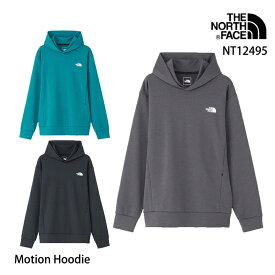 ザ・ノース・フェイス モーションフーディ メンズ NT12495 Motion Hoodie パーカー フード スウェット トップス 春 UVカット ストレッチ トレーニング トレッキング アウトドア お洒落 おしゃれ カジュアル 長袖 軽量 速乾 正規品 [11124ss]